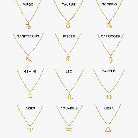 Zodiac Harmony Charm Necklace