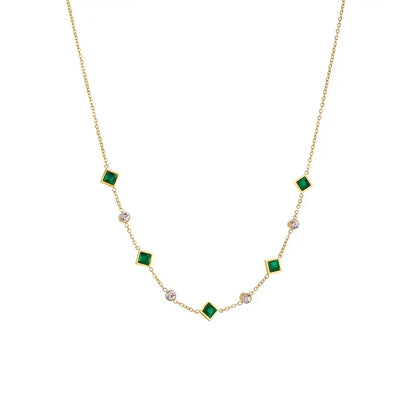 Amelisse Glenwyn Emerald Necklace