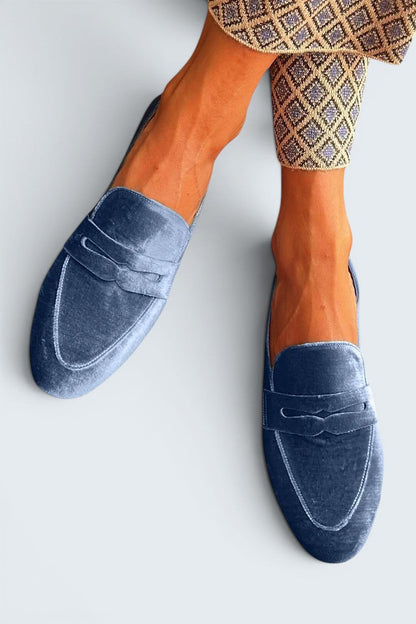 Élise – Velvet Loafers