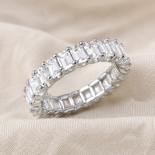 Timeless Square Crystal Zirconia Ring