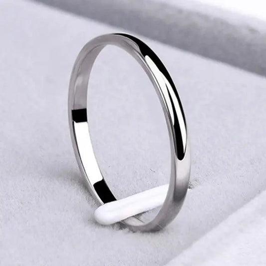Simple Gold and Silver Ring