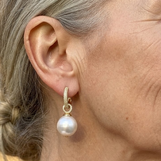 Dazzling Pearl Earrings