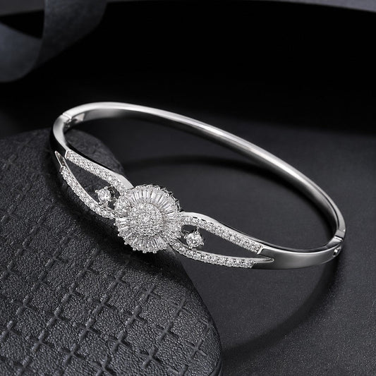 Classic Shimmering Zirconia Bracelet