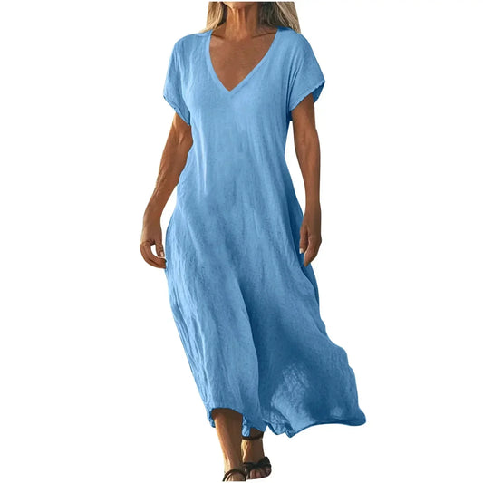Rosalynn – Flowing Summer Maxi Dress