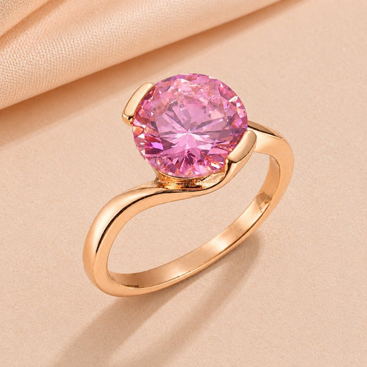 Timeless Faux Crystal Ring