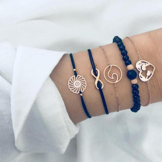 Premium Unique Pack of 5 Bracelets